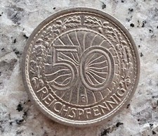 50 Reichspfennig 1930 E Kursmünze Deutsches Reich 