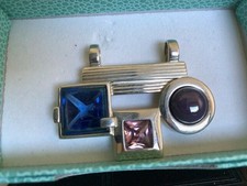 PL Silberkollektion!  Anhänger, 925er Silber mit Swarovski Zirkonien 