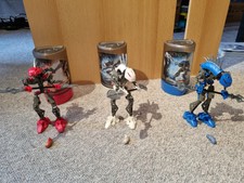 LEGO BIONICLE: Rahkshi 8588 + 8590 + 8592 komplett inkl. OBA