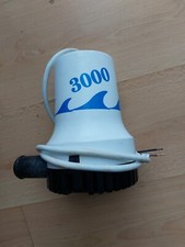 (Erneuert) Tauchpumpe, Bilgepumpe, Lenzpumpe Marine 3000GPH, 12600 l/h, 4m, 12V