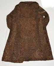 WUNDERSCHÖNER PERSIANER PELZMANTEL  SWINGER Gr. 44, braun