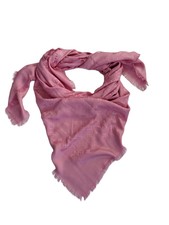 Louis Vuitton Tuch Monogramm XXL Scarf Carrè Rosa Rose Tuch Seide Wolle