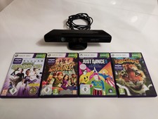 Microsoft Xbox 360 slim Kinect Sensor + 4 Spiele