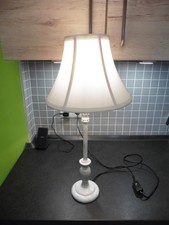  Tischlampe Schreibtischlampe mit Schirm funktioniert 59 cm hoch