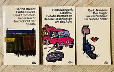 "Der Finger im Revolverlauf" Super-Thriller Carlo Manzoni, Brecht: Frühe Stücke