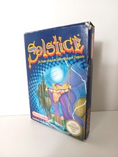 NINTENDO NES Spiel - SOLSTICE - OVP - TOP - PAL - RAR 