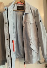 Neuwertige Cecil Übergangsjacke Glitzerstreufen Jeansjacke M/36-38-40 Hellblau