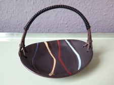 Wächtersbach Keramik Pisa Körbchen Schale mit Henkel Entwurf Ursula Fresca 1956