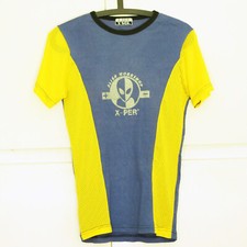 USED Vintage X-Pro Alien Workshop T-Shirt elastisch Rave 90s Bekleidung Größe S