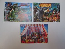  Playmobil     3 verschiedene Kataloge siehe Fotos     sehr  selten