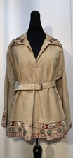ALEXANDER McQUEEN Tunika,Gr.38(it.44),beige,Stickerei ,100% ECHT LEDER,Top Z.