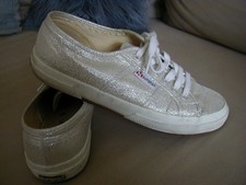 SUPERGA Damen Sneaker 2750 silber, Gr. 40