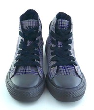 Sneaker von Venice Gr. 36 Grau Flieder Karo Damen Freizeit Schuhe Boots Neu