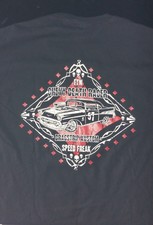 t shirt herren Gr.L Rockabilly Psychobilly Hot Rod Chopper Biker Skater 