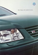VW VOLKSWAGEN BORA V6 4-MOTION Limousine Prospekt Brochure 1999 41  