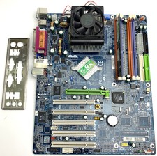 Gigabyte Mainboard GA-7N400V DDR1 Sockel A462+AMD Athlon XP 2400+ und Slotblende