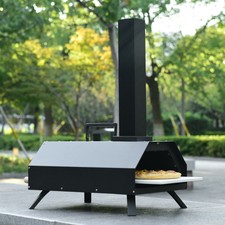 Merax Outdoor Pizzaofen Pizzamaker Pelletofen Grill Grillofen Backen Pizza