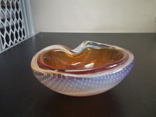 Murano Glas Schale Sommerso Glas Mid Century Modern Glass Object Interieur (12)