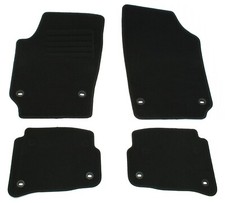 Fußmatten Set für VW Polo 9N 2003-2009 Matten Autoteppiche Passform Set