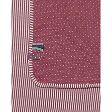 OrganicEra Devin Kuscheldecke Babydecke Schmusedecke Baby Decke bordeaux 80x8467