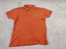 Lacoste Poloshirt 2XL XXL 7 Herren Polohemd orange Vintage Flecken