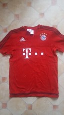 BAYERN MÜNCHEN T-Shirt Gr. 176 rot-weinrot, adidas -T--- 4 Sterne ORIG. SPIELER?