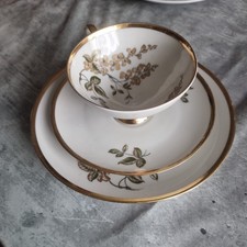 Sammeltassen Gedeck alka Kunst 3 tlg. Goldrand Bavaria