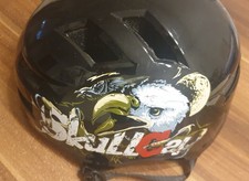 SkullCap - Fahrradhelm, Skaterhelm schwarz Größe M (55-58cm) Gewicht 416g  (466)