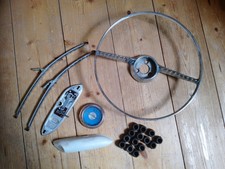 Ersatzteile Opel Olympia Rekord P1 Hupring Leuchte Radmuttern Scheibenwischer