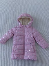 Warme Winterjacke Steppjacke Gr.86/92 Jacke mit Fleece Futter -mit Maßangabe