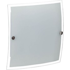 Brilliant LED Wand- Deckenleuchte 23x23cm Weiß 10W 750lm warmweiß 3000K UVP 27€