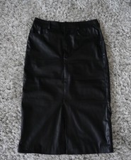 EDC Rock schwarz Größe S in Lederoptik