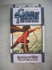 A Game of Thrones 1st Edition LCG Chapter Pack Flüchtlinge des Krieges.