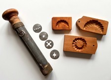 Antike Kuchen Dekorieren Rohrleitungen Spritze Pastry Icing Holz/Metall österreichisch-ungarischen