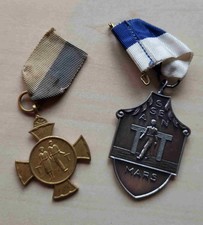 Vintage TT Assen Motorrad Club Medaillen Anhänger