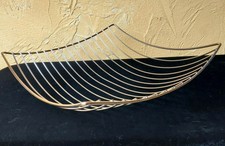 Obstschale Deko Schale  groß Metall 33 x 34 Gitter Korb wie neu