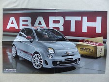 Abarth Fiat 500 esseesse MJ 2010 - Poster Prospekt Brochure 07.2009