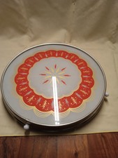 Tortenplatte / Kuchenplatte / alt / mit  Drehteller aus den 80er Jahre 