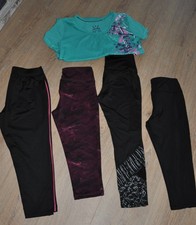 Sporthosen, 4 tlg + Sportshirt, Sportleggins, Tights, alles in Gr. S