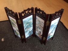 China Trennwand Malerei Handarbeit ca. 30 x 22 cm Deko