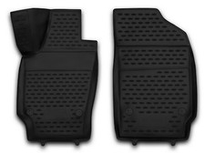 Gummimatten für VW Polo 6R ab 2009- Gummi Fußmatten 2 teilig 3D Schalen Qualität