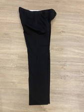 Herren Anzughose Hose schwarz getragen H & M Größe S 48 slim fit Top! HM