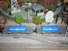 6 x Container für Lastkraftwagen oder Ladegut für Modellbahn 1 : 87, zum Basteln