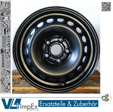  Originale VW Tiguan ll Stahlfelge - 6,5x17 Zoll ET:38 - schwarz - 5QF601027_/A