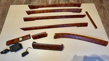 BMW 7er E38 Holz Interieur Leisten Vavona Matt Zierleisten Wood Trim 