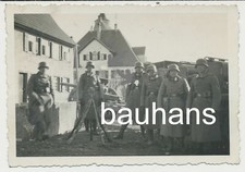 Foto Wehrmacht Sd.Kfz Zugkraftwagen Halbkette mit Pak Soldaten (6782)