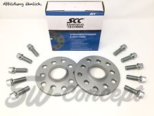 SCC Spurverbreiterung 30mm 2x15mm für Mercedes + Radschrauben Spurplatten 5x112