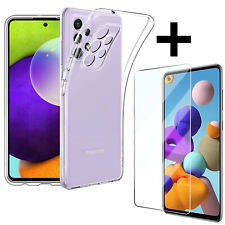 Schutz Hülle für Samsung Galaxy A13 NE A33 A53 5G + SCHUTZGLAS Kamera Case Cover