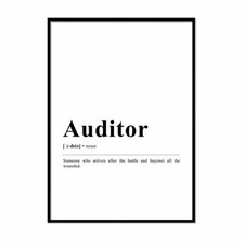 Prüfer Wörterbuch Definition Home Wandbild Home gerahmt Kunst minimal Typografie