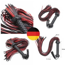 Erwachsenes Paar Kunstleder Punk Sexy BDSM Peitsche Fetisch Porno Spielzeug